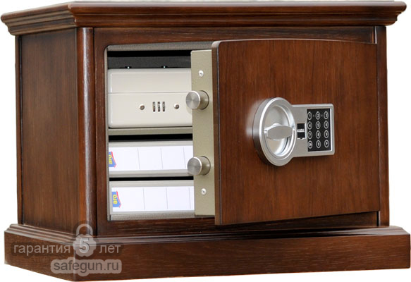 Закрыть Пистолетный сейф SafeWood-35 EL Primary