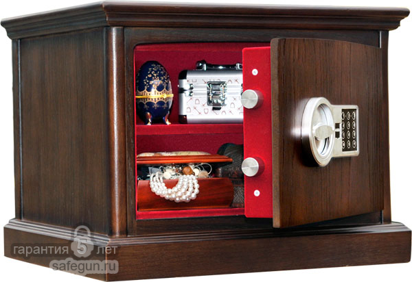 Закрыть Пистолетный сейф SafeWood-35 EL Flock